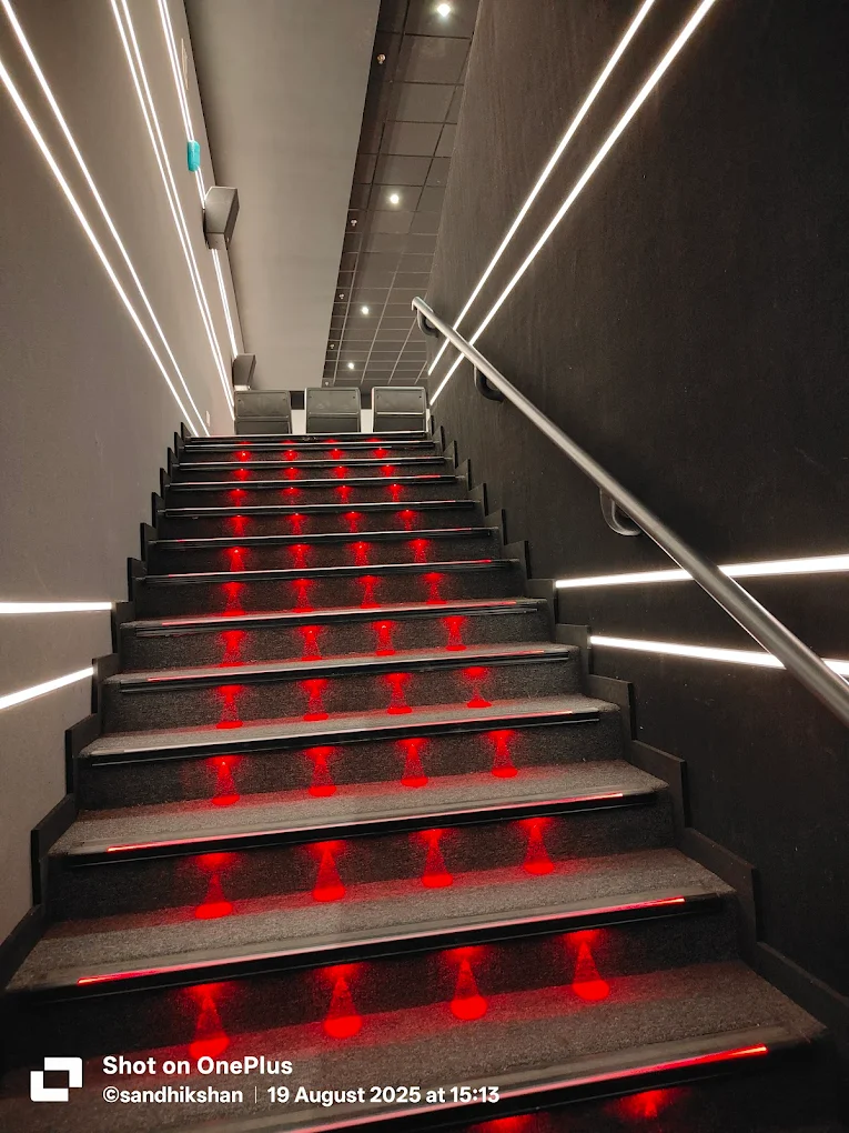 SVF Cinema Bardhaman – Staircase Lighting